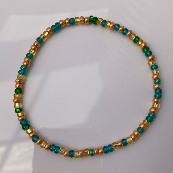 STRETCH Beaded Anklet - Picture 5 of 10
